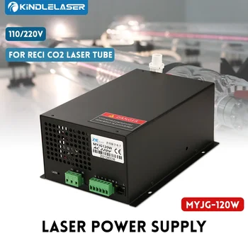 Kindlelaser 120W Laser Power Supply Source MYJG-120W 110/220V for RECI EFR YONGLI CDWG Co2 Laser Tube Cutting Machine Source 1