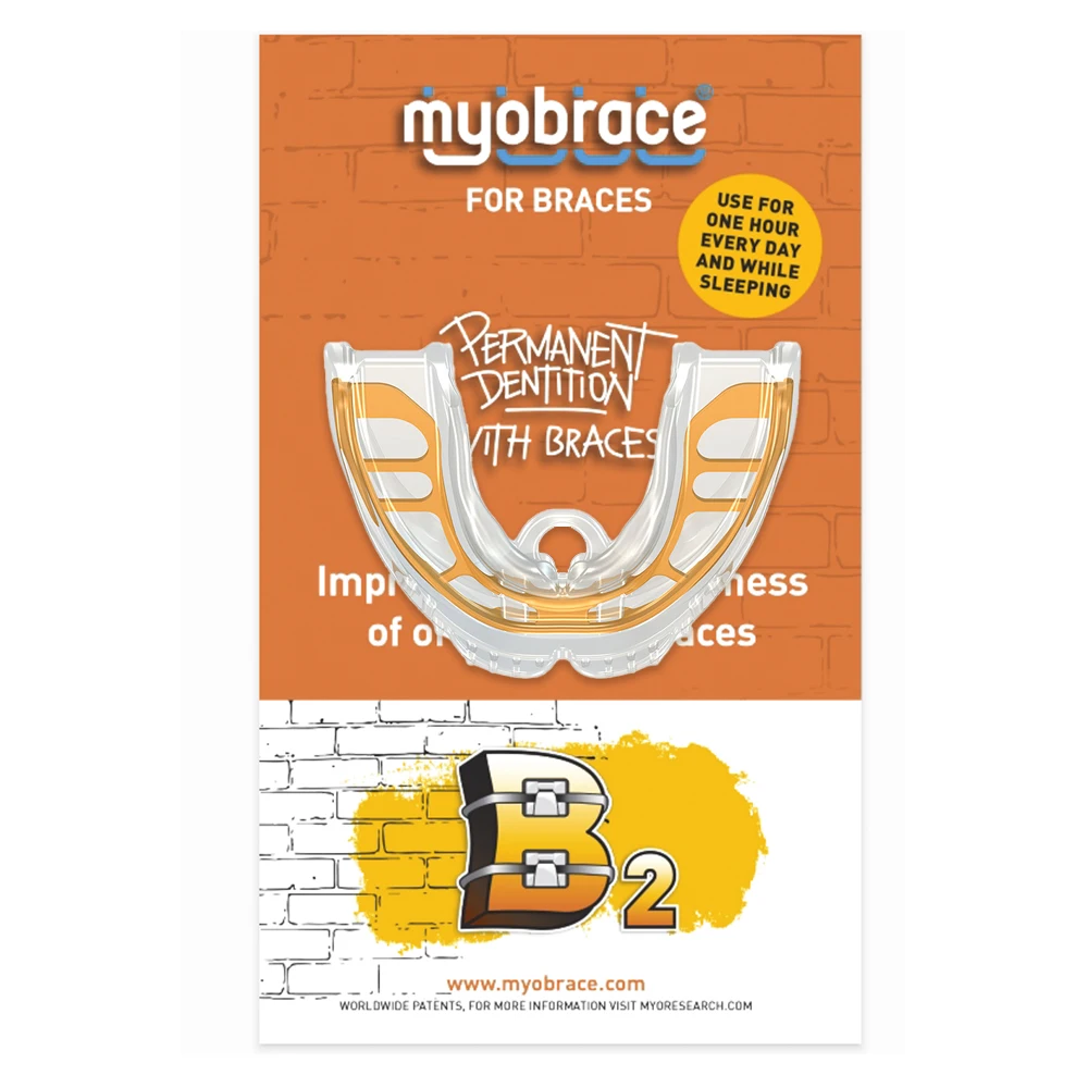 Mrc Dental Teet Trainer Appliance B2 Sviluppo Alla Mascella Superiore/Mrc Ortodontico Trainer B2 Tutore Ortodontico