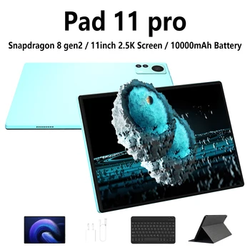 Pad 11 Pro Tablet da 11,0 pollici 2,5K Android 13 16GB + 1TB Snapdragon 8 gen2 octa-core 10000mAh supporta tablet con modalità schermo diviso 1