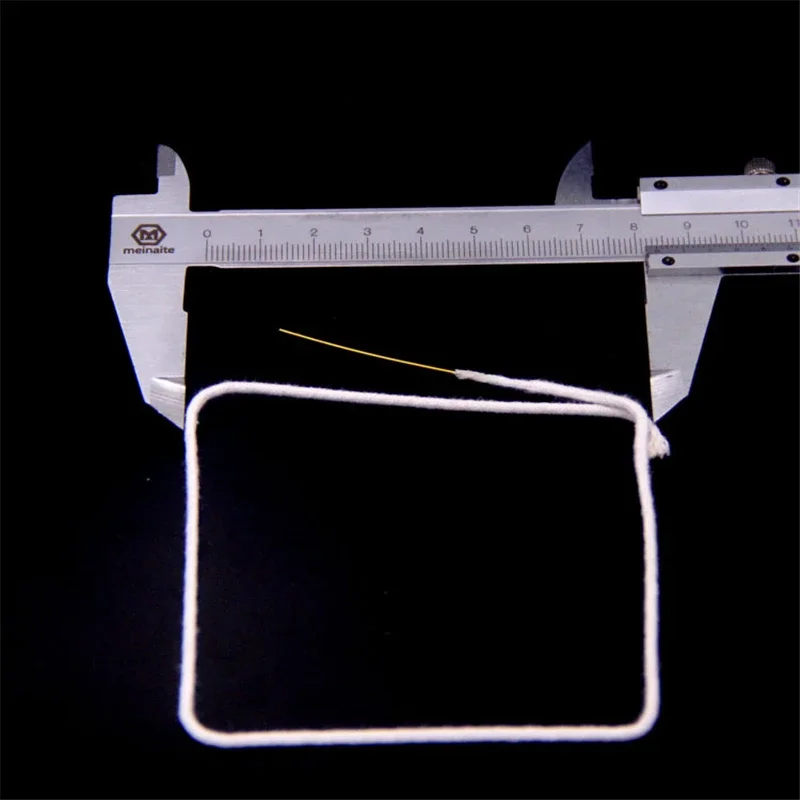 2pcs 30cm Long White Cotton Core Wicks With Needle Replacement For IMCO ZP Zorro Kerosene Lighter DIY Repair Gadgets Wholesale images - 6