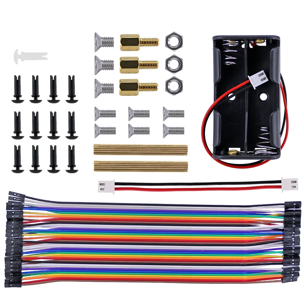 4WD Smart Robot Car Kit Wireless IR Remote Control with Buzzer Module