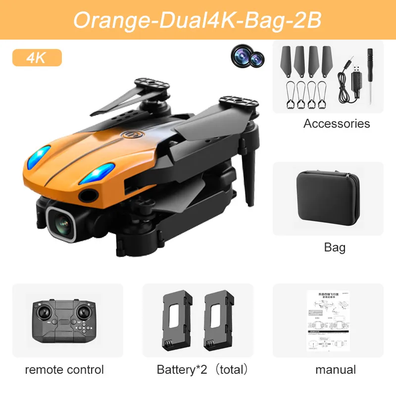 2022 New KY907 Pro Mini Drone 4K Professional HD Dual Camera Obstacle Avoidance Quadcopter RC Helicopter Plane Toys Dron PK E99 RC Quadcopter store near me RC Quadcopter