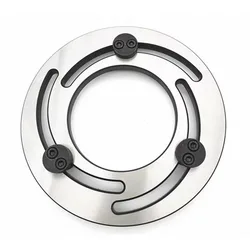 New hydraulic three-jaw chuck claw repairer hydraulic soft claw forming ring oil pressure raw claw 4/5/6/8/10 inch