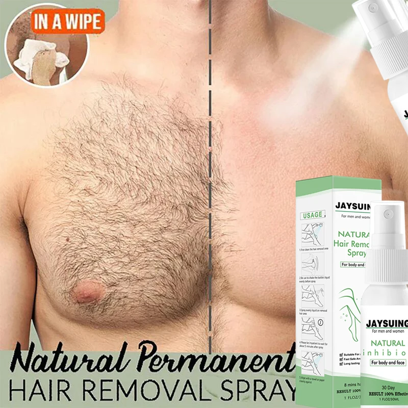 

Permanent Hair Removal Spray Painless Hair Remover Armpit Leg Arms Hair Growth Inhibitor Fast Depilatory for Men Women Body Care