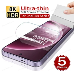 Ultra - Thin Hydrogel Film Soft HD Screen Protector - 5 Pack - OnePlus 11 (5pcs Soft Film)