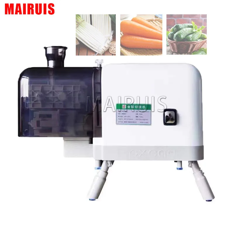 

320W Full Automatic Scallion Shredder Cutting Machine Food Shredder Carrot Shredder