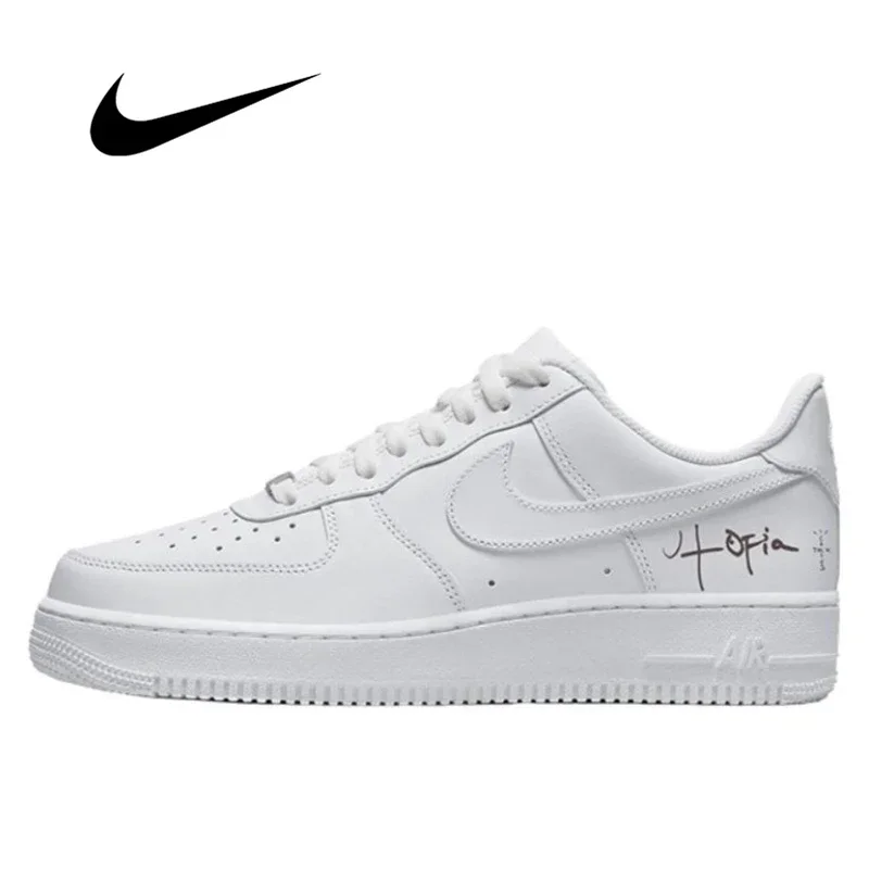 thumbnail image 1 of Zapatillas de skate Nike Air Force 1 Low Retro para hombre y mujer, clásicas, negras, informales, cómodas, deportivas Af1, 1 of 5