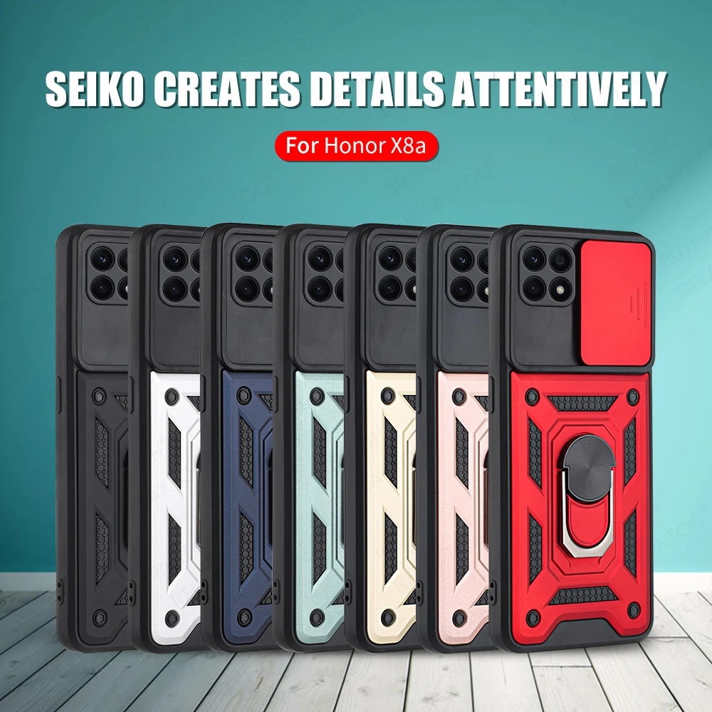 Sawiqpd Honor X8a 4G Phone Case (NOT Honor X8) With Slide Camera - View #10