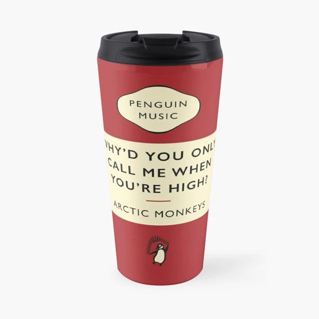 Arctic Monkeys - Penguin music book cover Travel Coffee Mug Thermal Coffee  Bottle Cofee Cup Espresso Cup - AliExpress