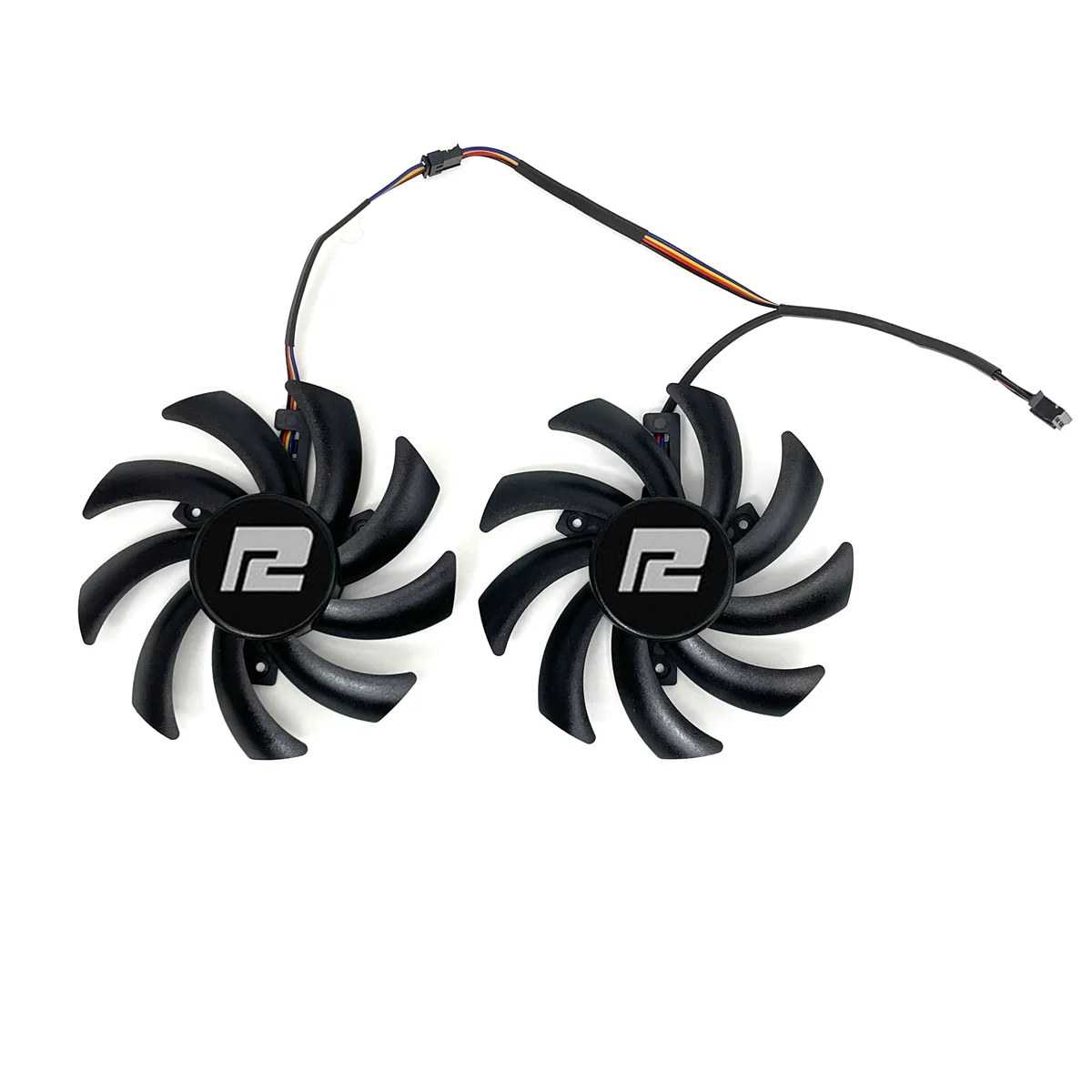 New 85mm Cooling Fan For Powercolor RX 6700 6650 6600 XT RX 5700 5600 XT V2 Fighter Graphics Cards cooler Fan