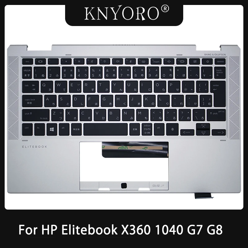 

New Laptop Notebook Japan backlit Keyboard Cover Top Case for HP EliteBook x360 1040 G7 G8 Palmrest M46731-001 M46731-291