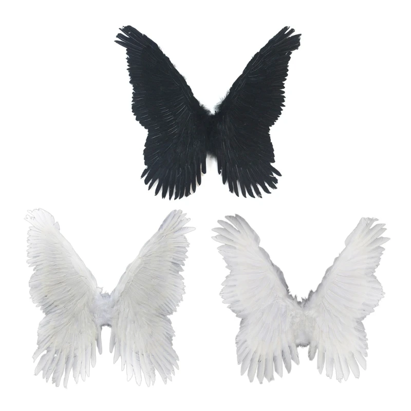 

Fairy Wings Angel Wings Costume with Elastic Straps|Photo Props,Halloween Costume,Comic-Con,Car Show Devils Wings 10CF