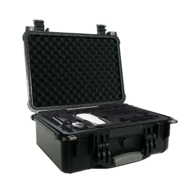Étui de transport rigide étanche IP67 pour DJI Mavic 2 Pro - DPC068, poignée et fermetures en gros plan