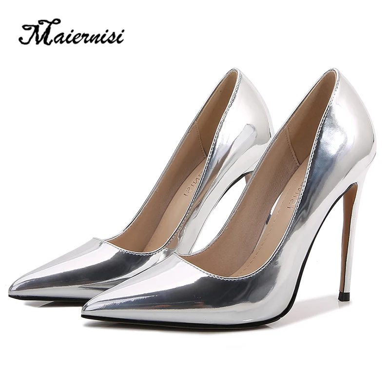 Catwalk) Pumps in silber