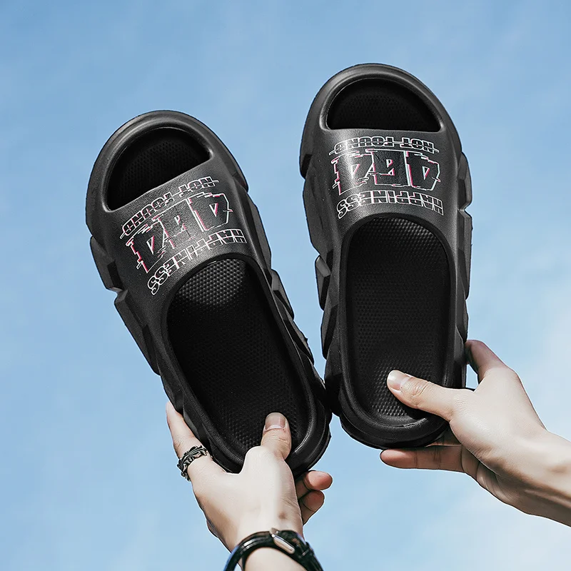 Slip Slippers for Men Non-Slip Outdoor Soft With Thick SoleSlipper for Indoor Foam Sliders_voghion.com