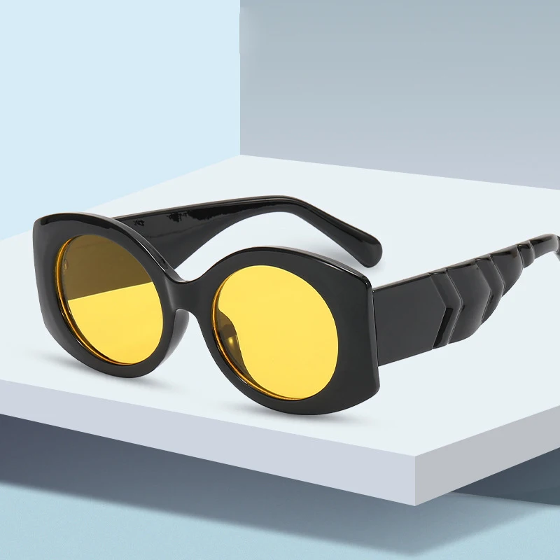 

2022 европейские и американские модные солнцезащитные очки в полной оправе для отдыха с УФ-защитой новые трендовые солнцезащитные очки