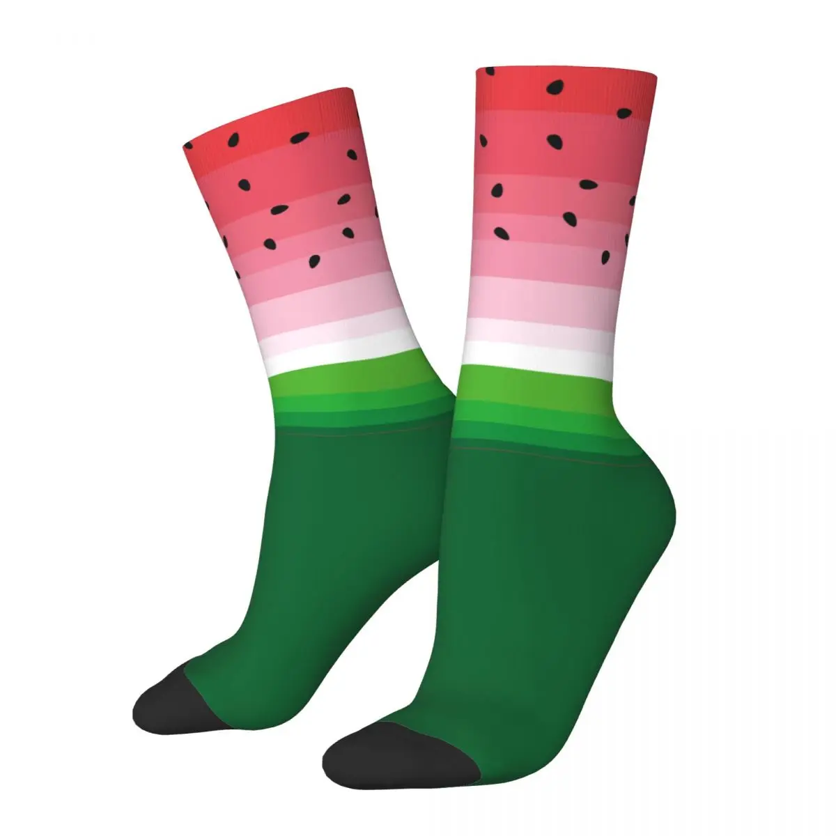 

Happy Funny Men's Socks Harajuku Watermelon Fruit Sock Skateboard Women's Socks Spring Summer Autumn Winter