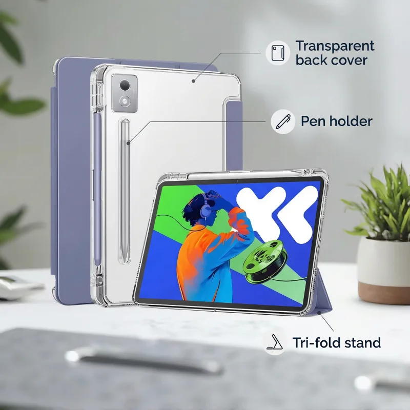 Enhanced Protective Case with Pen Slot and Fold Stand