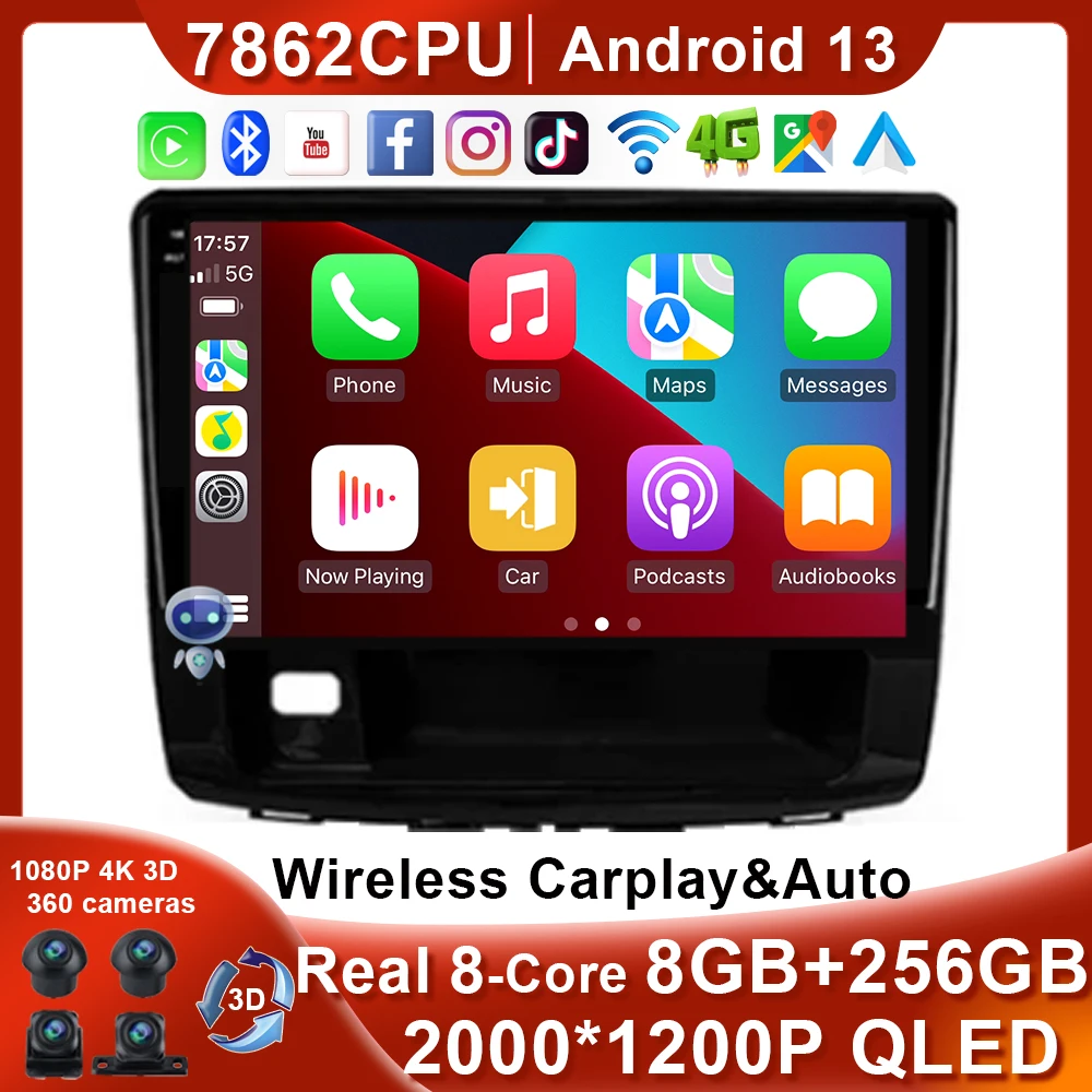 

Wireless carplay&Auto TS10/FYT 7862 Real 8-Core For GREAT WALL For Hover Haval H9 2014 - 2020 Navigation Stereo GPS No 2Din DVD