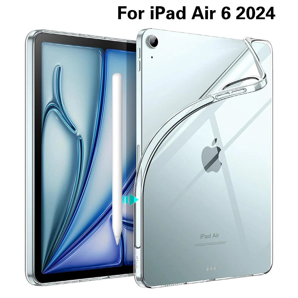 Crystal Clear Shockproof Airbag Case - Silicone Soft TPU Protective Cover