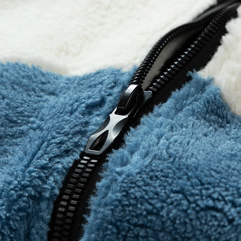 Winterjacken für Herren, Lammwolle, Dick, Warm, mit Kapuze, Übergröße 6XL 7XL 8XL, 2026 High-Street-Mode, Baumwolle, Herbst, Outdoor, Locker Geschnitten – Detail 14