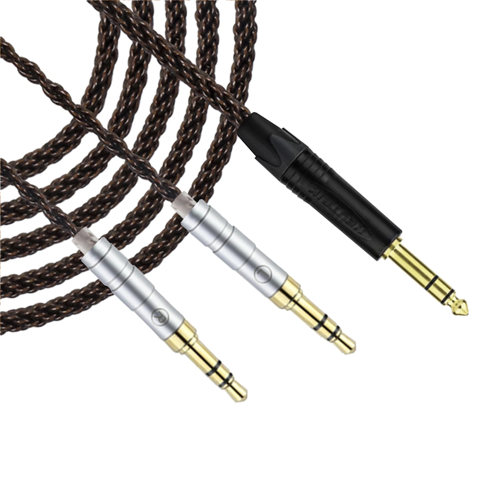 ちゃむ2 OKCSC ZT8 Dual 3.5mm Jack Headphone Replacement Cable 8 Core