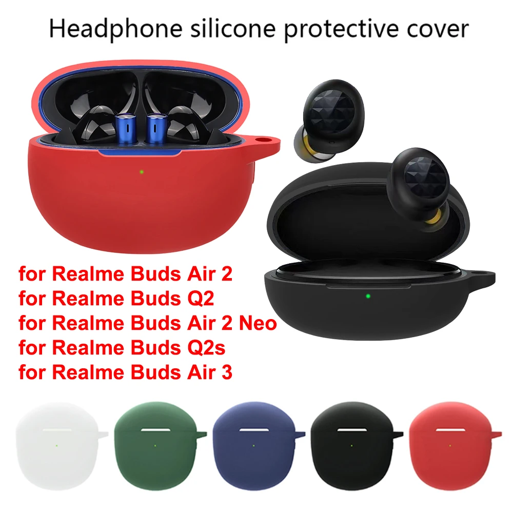 Realme Buds Air 3 Silicone Case Accessories Realme Buds Air 3