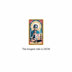 Enhanced Fashion Tarot Card Design DTF Iron - On Heat Transfer Sticker for Clothing and DIY Projects (D11682)