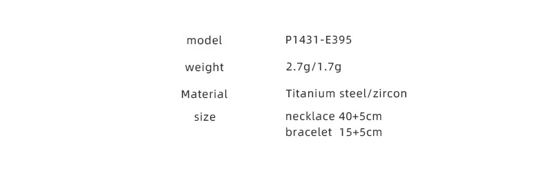 Leicht Luxuriöses Modisches Halsketten-Armband-Set Regenbogen-Zirkon Farbloses Damen Edelstahl-Schmuckset – Detail 3