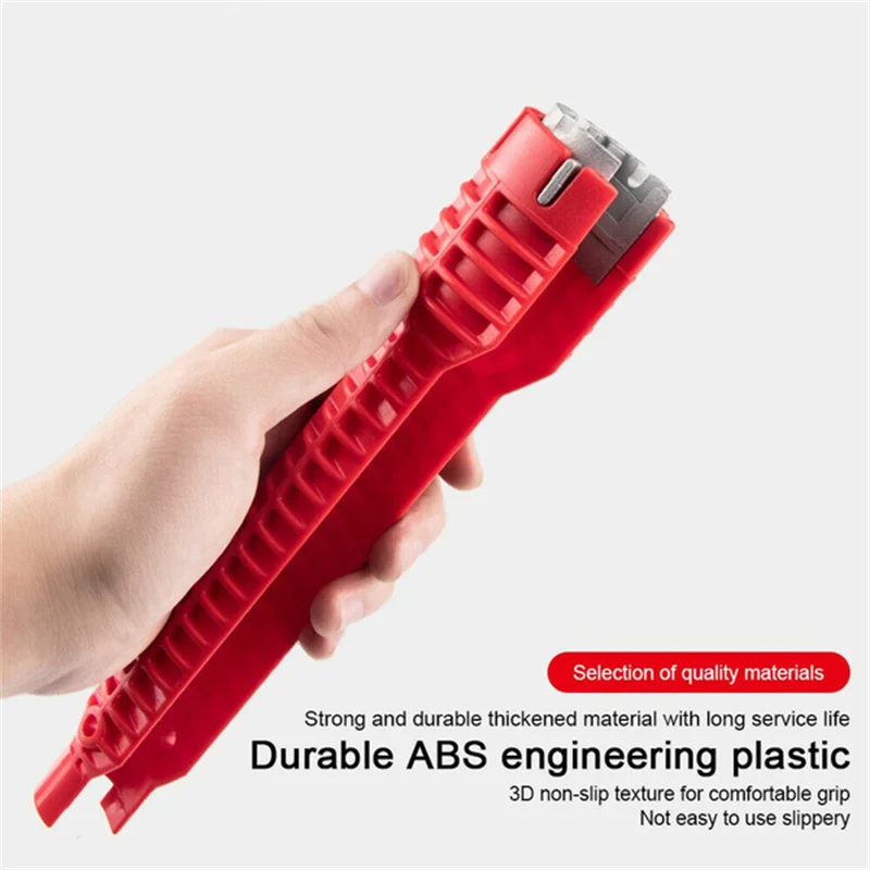 Kraan Installatie Tool - Quick Connect Kraan Wrench Tool - Multifunctioneel Kraan Bevestigingsapparaat, Stevige Eenvoudige Installatie Huishoudelijke Kraan Gereedschap voor Thuis Cafes
