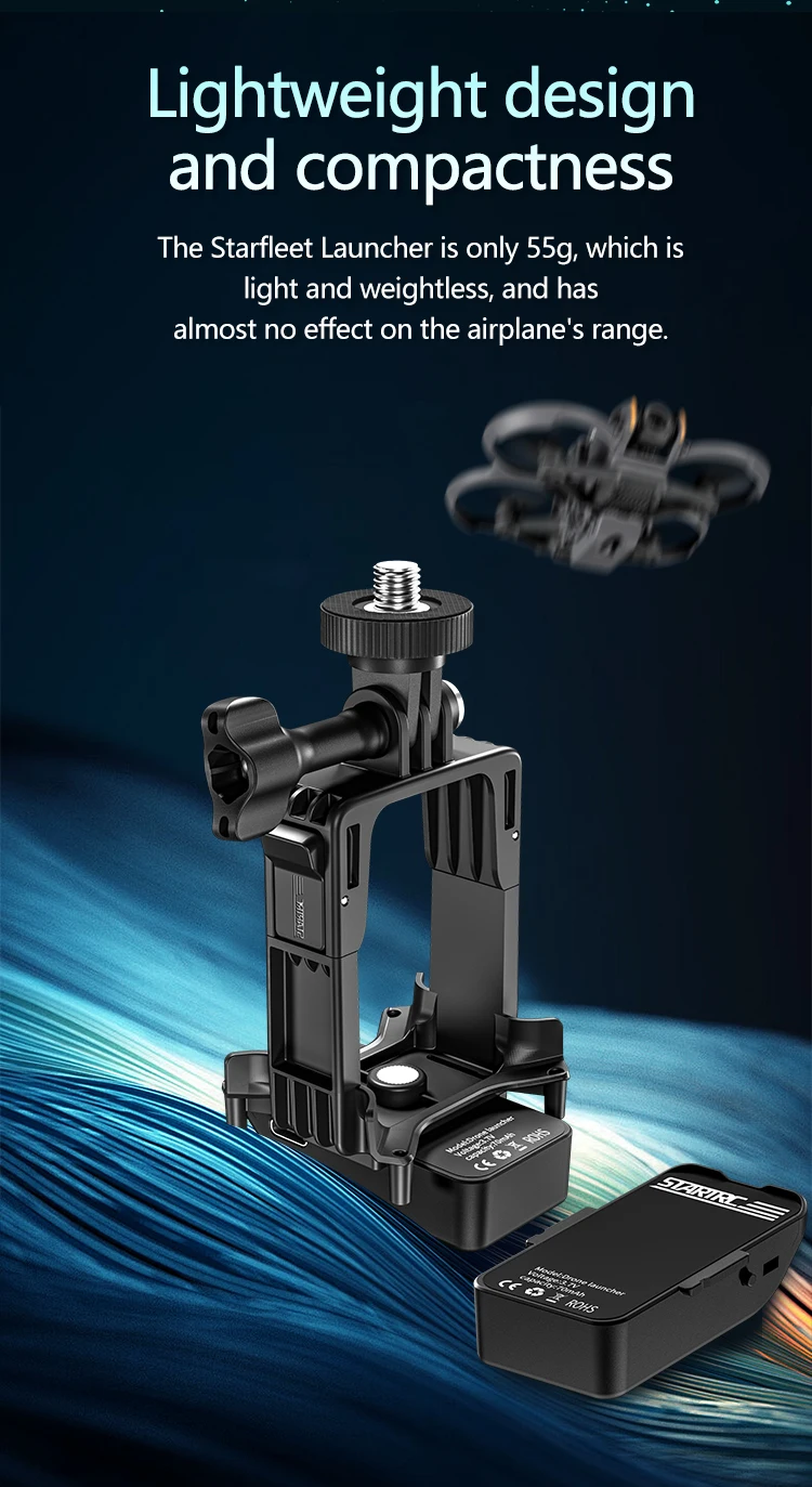 Airdrop-System 12 km für DJI Avata 2 Drohnenzubehör Werfer Nutzlast Dropper Transportgerät – Detail 8