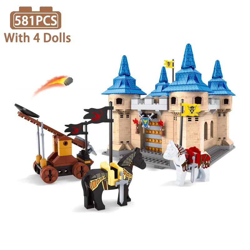 Vintage Playmobil Medieval Knights Castle 3450 plus extras | #4576431720