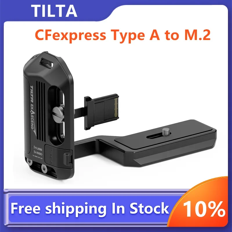 Tilat Ta-Ssh-Cfa-M2 Tilta Cfexpress Maniglia Di Archiviazione Laterale Da Tipo A A M.2 Con Fotocamere Sony A1, A7S3, A7M4, Fx3 Fx30 E Gabbie Tilta