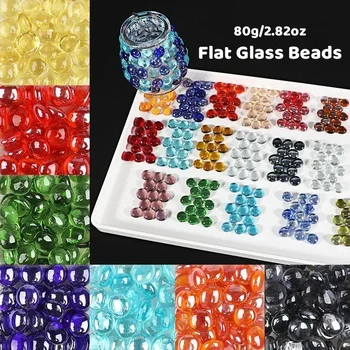 Translucent Glass Mosaic Beads 1