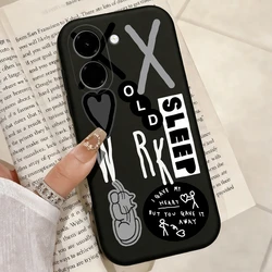 Sparkling Butterfly Soft Matte Silicone Phone Case - Durable Shockproof Back Cover for Honor X7e 4G (MB1389)