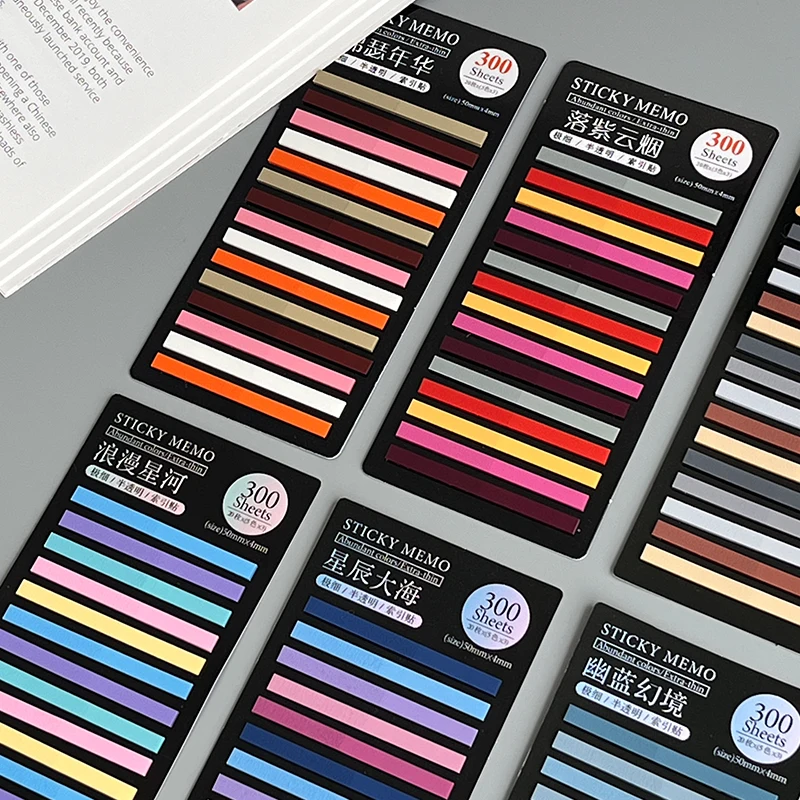 Transparent Sticky Notes 3600 Sheets Aesthetic Notepad
