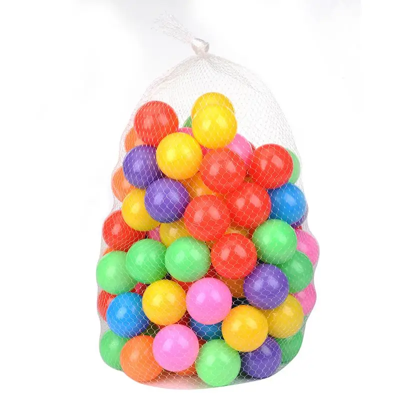 

50/100pcs Pack Baby Colorful Ocean Wave Ball 5.5cm Baby Kids Thickened CE Non-toxic Swim Toy Ball Drop-Shipping