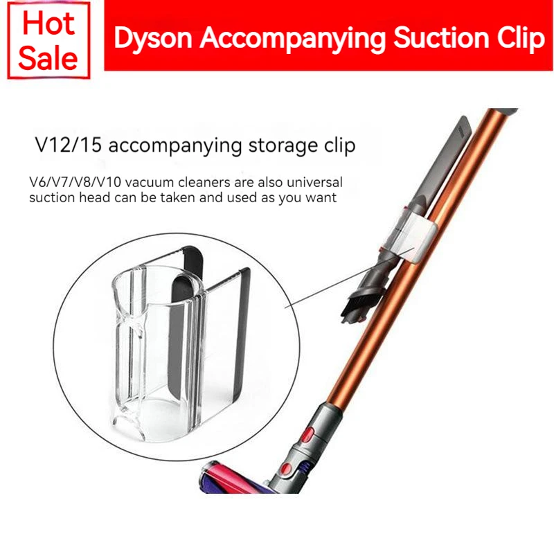 

For Dyson V7 V8 V10 V11 V12slim V15 Accessories Vacuum Cleaner Brush Nozzle Parts Storage Bracket Holder Attachment Clip