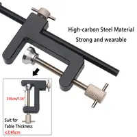 C-Clamp Fly Tying Vise W/ Hardened Steel Jaws 200D Thread Kit Bobbin Holder Threader Fly Tying Tool Kit 5