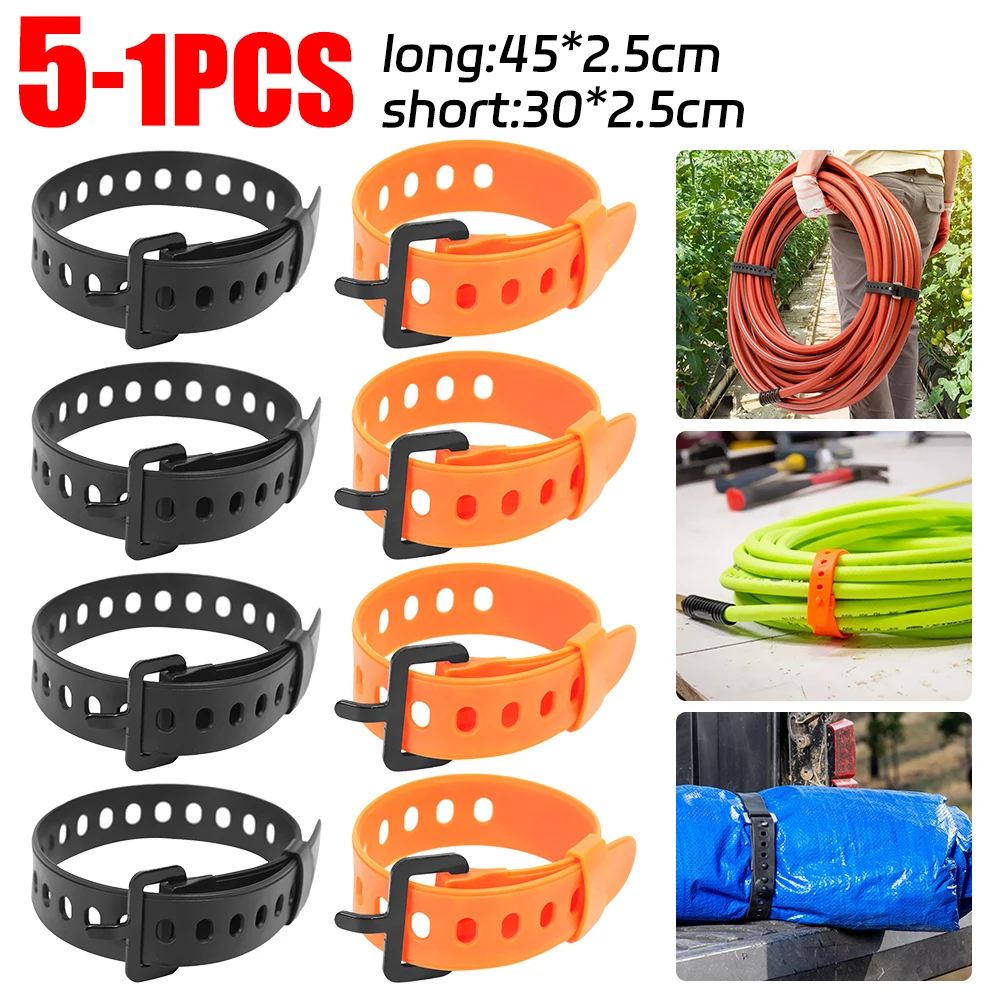 Bicycle Strap 1-5pcs Rubber Tension Strap Travel Tied Belt