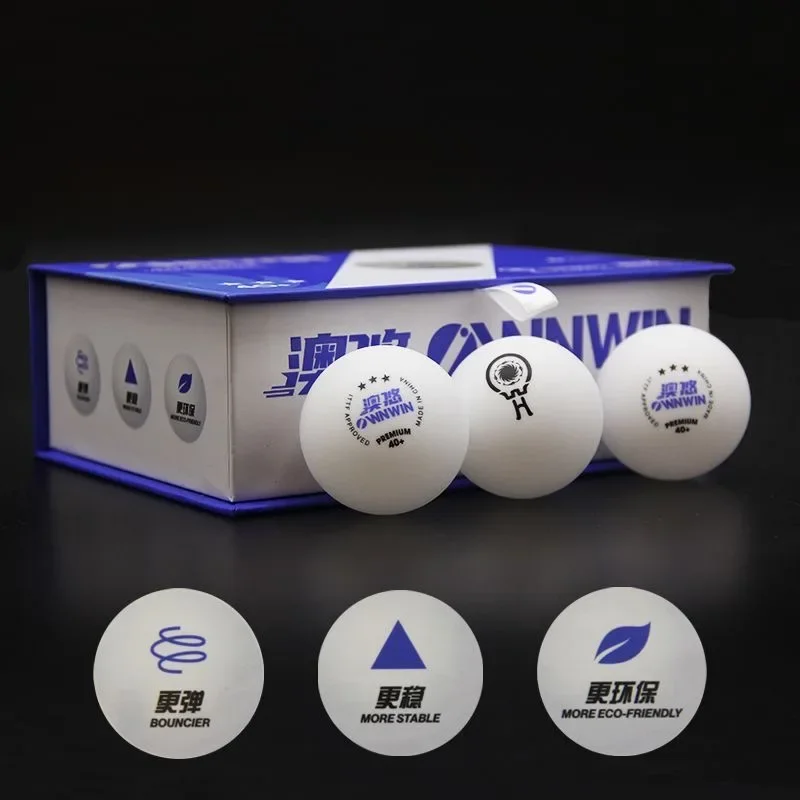 Description Picture 3 of itemOriginal Table Tennis Balls 2024 Official Balls of The ITTF Mixed Team World Cup V40+ Ping Pong Balls 3 Star Competition Balls
