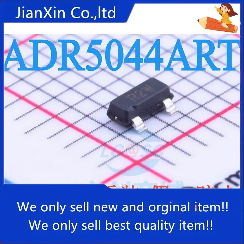 

10 шт. оригинальные новые ADR5044ARTZ-REEL7 Silkscreen R2W SOT-23-3, ссылка на напряжение