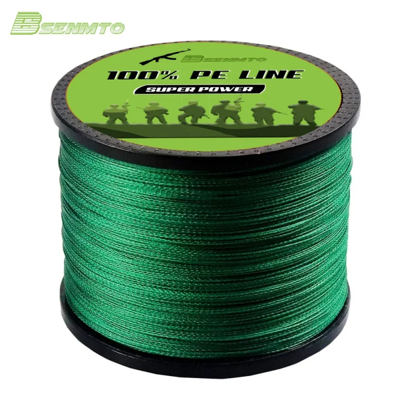 Bsenmto X12 X8 Lenza Intrecciata 300M 500M 1000M Multifilamento Pe 12 Fili 9 Fili Cavo Da Pesca Materiale Giapponese