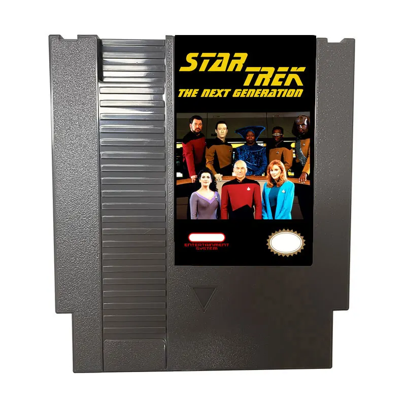 Cartuccia Di Gioco Multe Star-Trek-Next-Generation Per Nes Ntsc E Console Per Videogiochi A 8 Bit Versione Pal