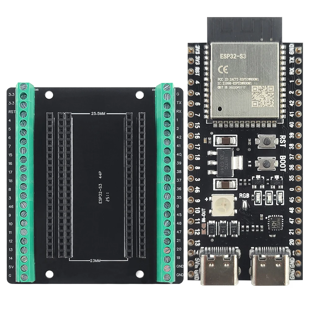 ตัวเลือกสินค้า บอร์ดพัฒนา IoT ครบวงจร ESP32-S3 โมดูล Wi-Fi & Bluetooth 2.4GHz