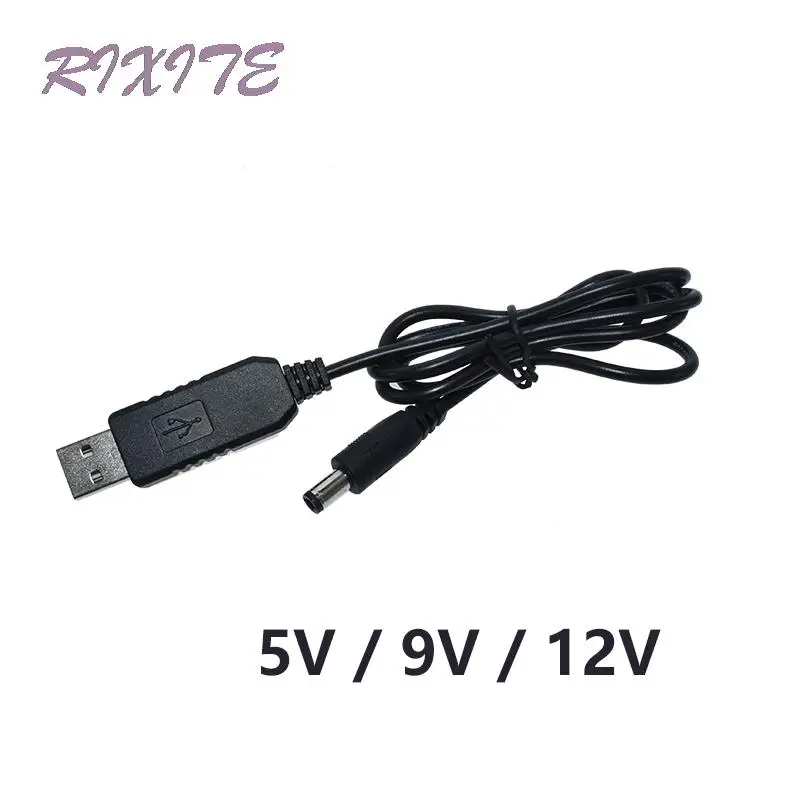 RIXITE 5V USB DC 12V 9V Power Cable USB To DC Boost