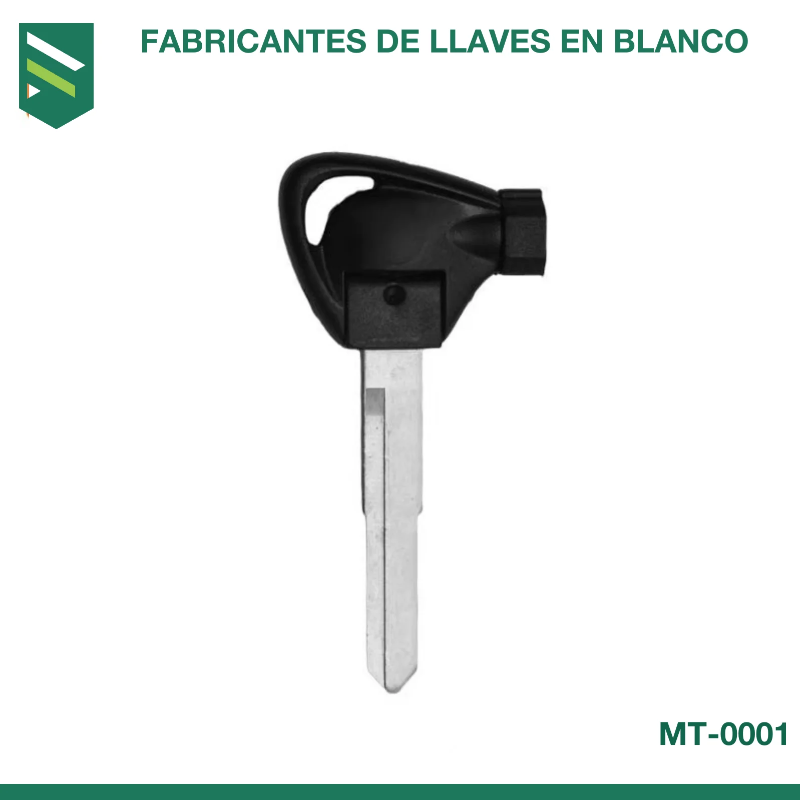 Virgin key for BWS 125 and MOTARD 2009- with magnet 100 piece