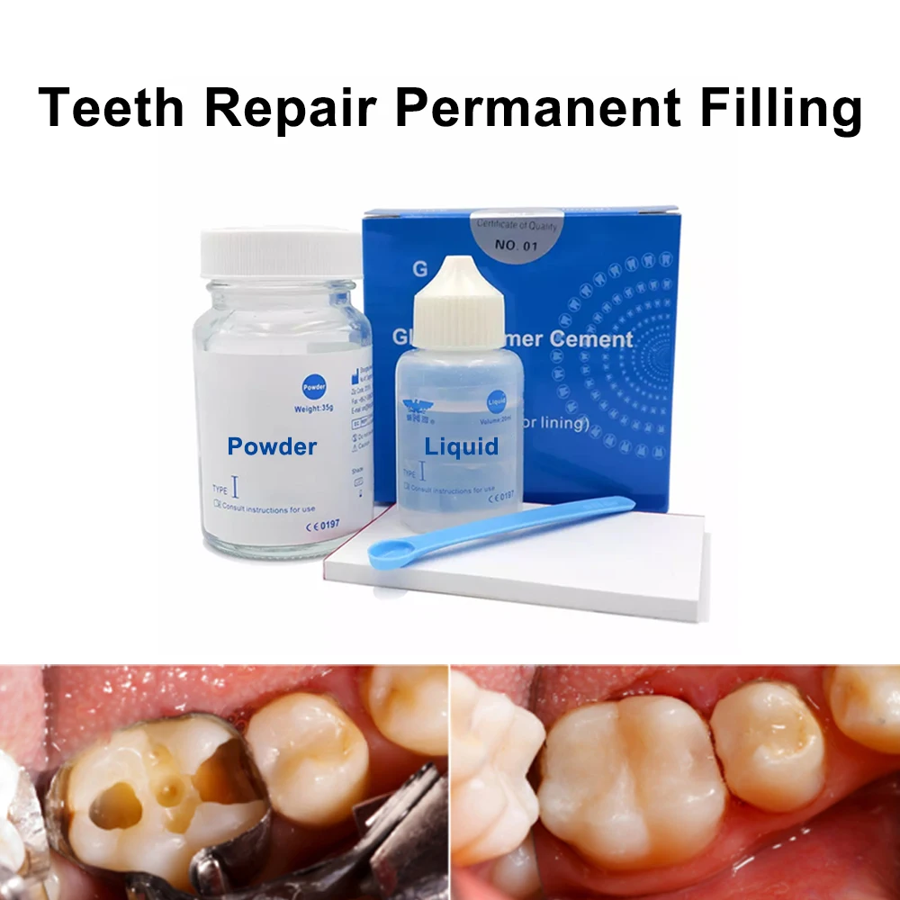 

Permanent Teeth Filling Repair Kit At Home For Oral Hole Filler Tooth Cavities Restoration Material Dental Care Set Fill Product