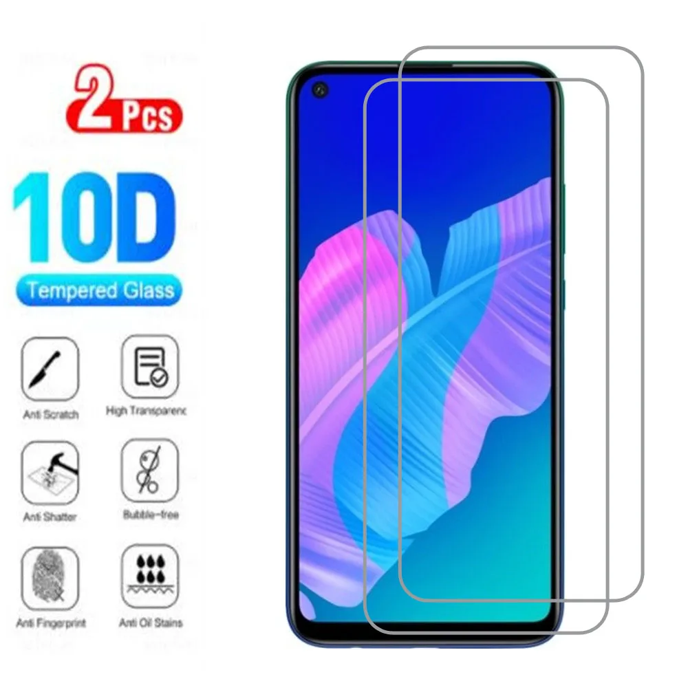 2Pcs Protection Tempered Glass For Huawei Y5p Y6p Y6s Y7a Y7p Y8p Y8s Y9a Y9s P Smart Z Pro S P30 P40 lite E Screen Cover Film |