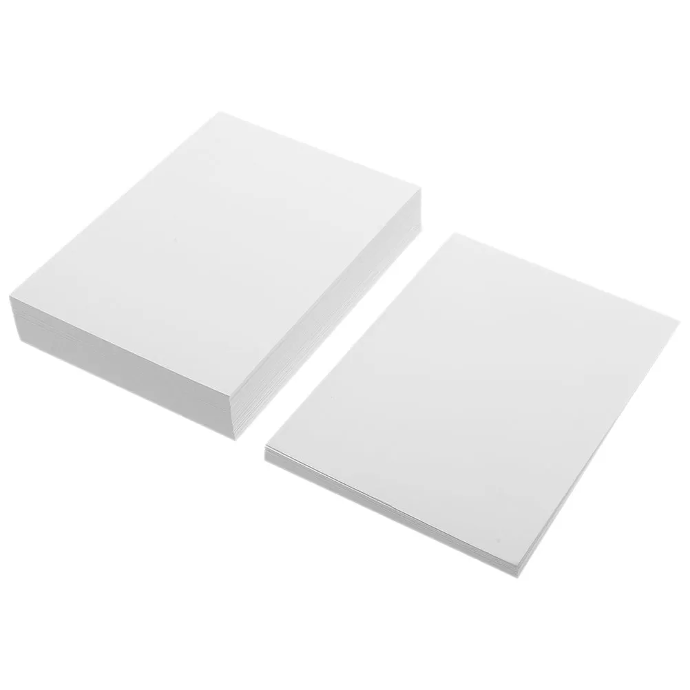 100Pcs 방수 광택 인화지 고광택 빠른 건조 퇴색 방지 잉크젯 인쇄 용지 홈 ..